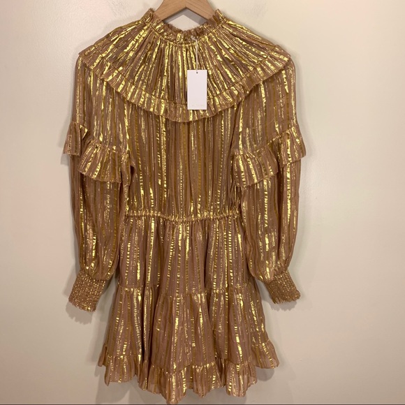 NEW ULLA JOHNSON Rose Averil Mini Dress - Picture 2 of 15